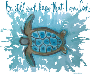 Turtle Be still and know that I am God