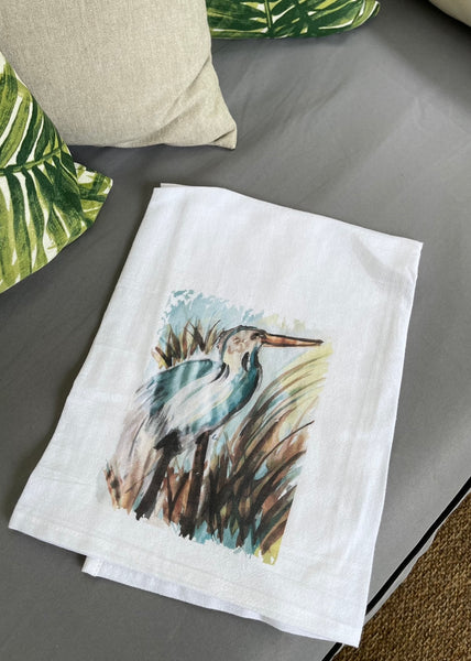 Costal Bird Tea Towel