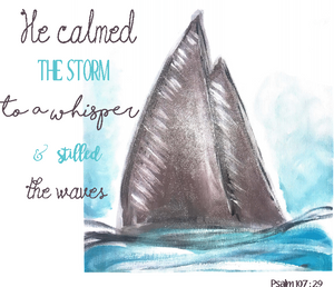 Sailboat Bible verse