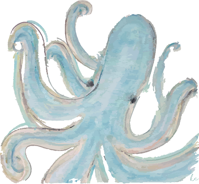 Octopus Blue