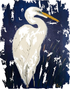 Navy Egret