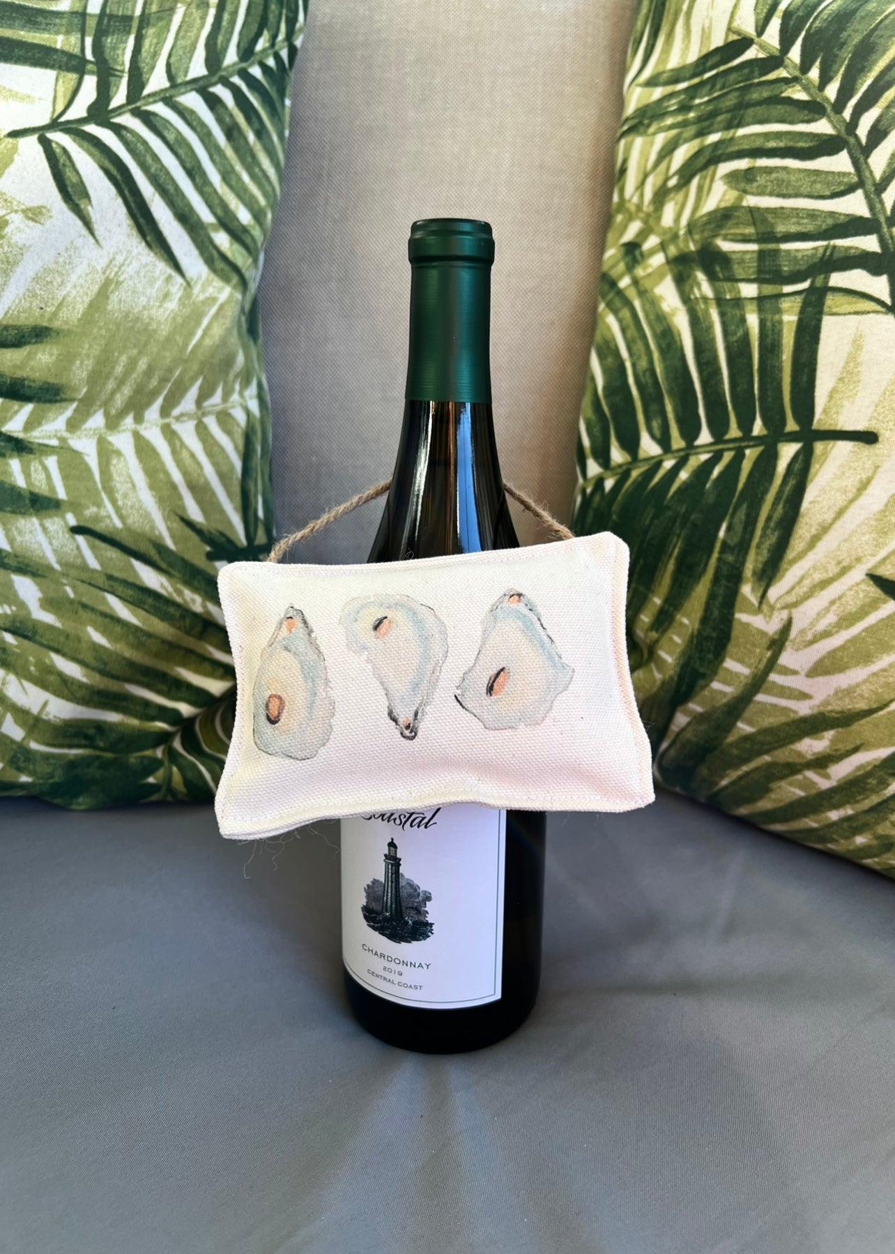 Oyster pillow ornament