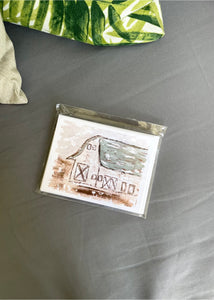 Costal Barn Note Cards