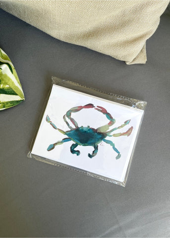 Crab Note Cards
