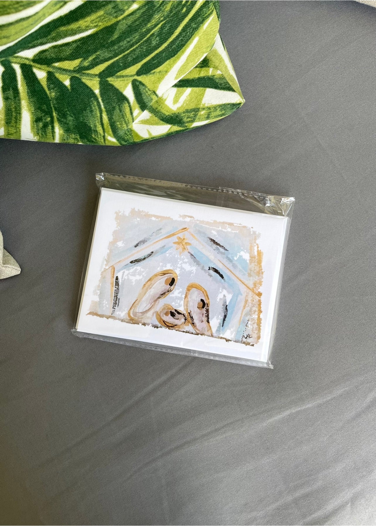 Oyster Nativity Note Cards