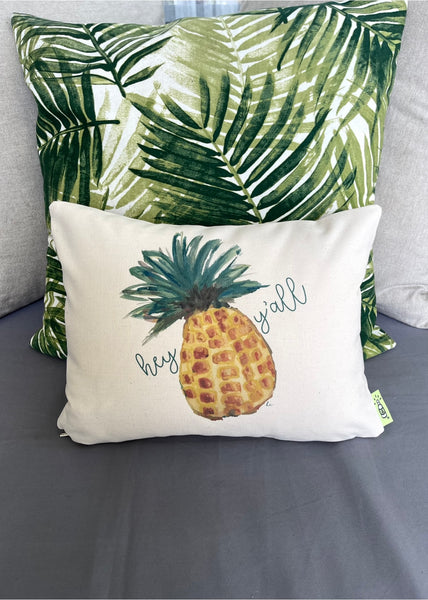 Hey Y'all Pineapple Pillow
