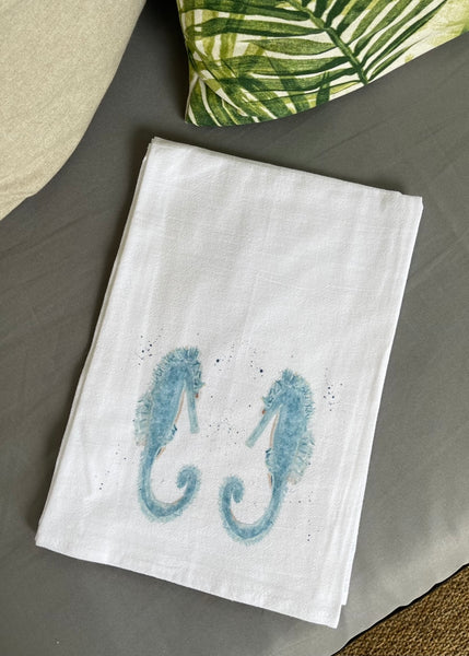 Seahorse Tea Towel