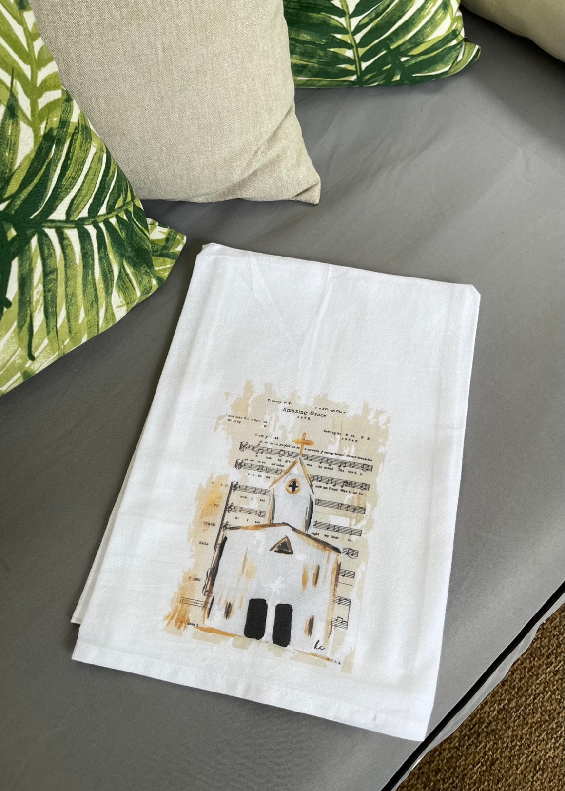 Amazing Grace Tea Towel