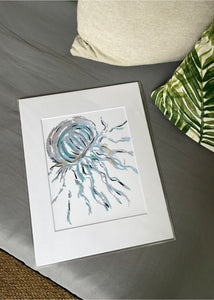 Jellyfish Matted Print