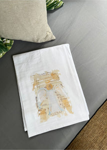 Angel 23rd Psalm Tea Towel