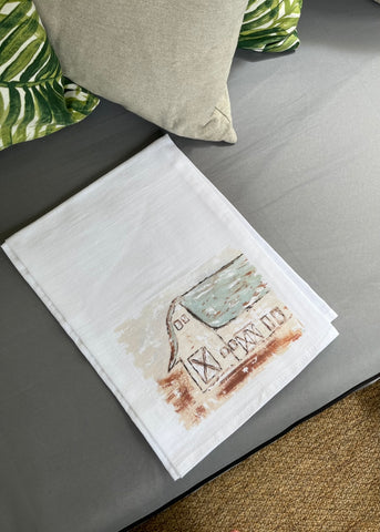 Costal Barn Tea Towel