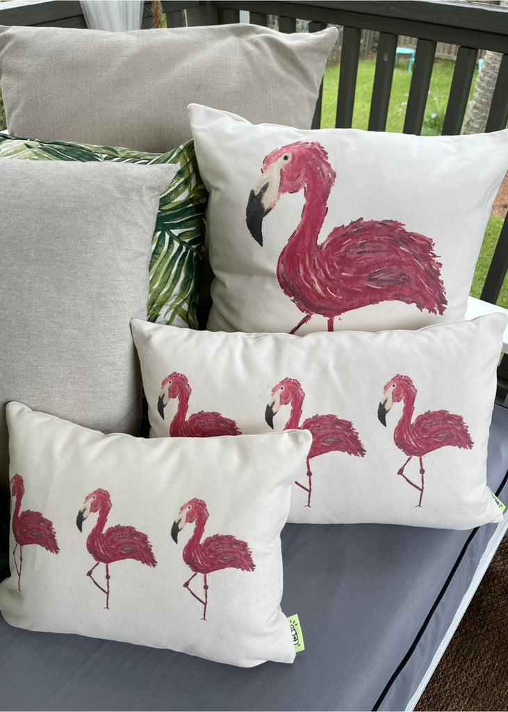Flamingo pillow sale