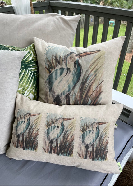 Costal Bird Pillow